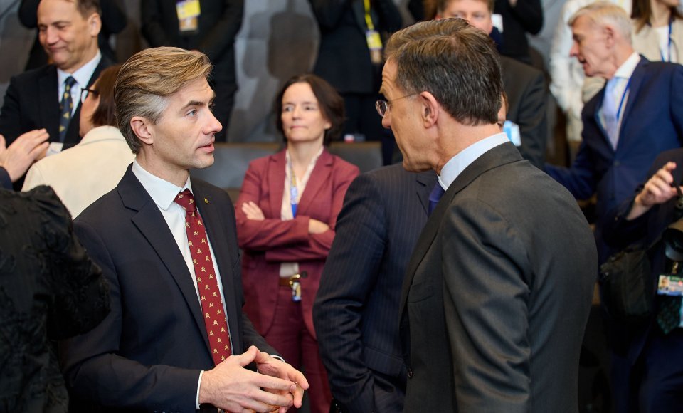 At the NATO Foreign Ministers’ meeting, Budrys raised questions about the response to the Belarusian hybrid attacks