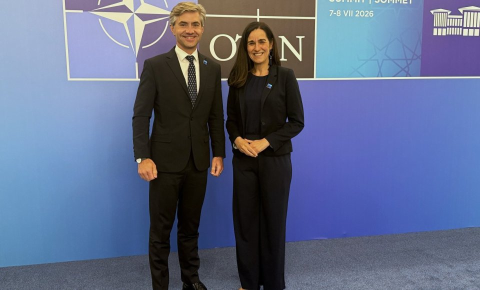 Bilateral meetings in Ankara: Budrys meets with the foreign ministers of Hungary, Croatia, and Belgium